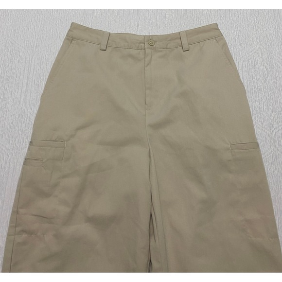 Wide Leg Capri Pants Studio Works Style B5813 Women's Size 8 Beige Baggy - Picture 3 of 8